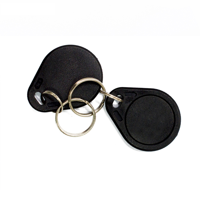 High Quality Smart Key Fob with Laser Engraving Printing NFC RFID Mini Tag 13.56MHz 125kHz for Hotel Electronic Door System