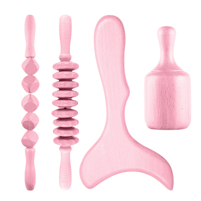 Body Sculpting Wooden Massage Tools Rolling