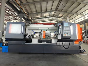Tornio orizzontale a doppio mandrino SZ-STC 130Q con sistema di controllo CNC GSK - Product Image 2