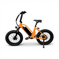 Vélo électrique pour enfant 48V avec moteur Bafang, pneus larges 20"4.0, vélo électrique sûr et sécurisé