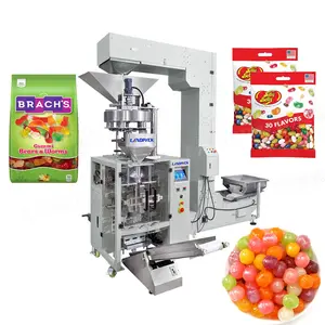 Zuinige Moer Jerky Verpakkingsmachine Meetbeker Type Verticale Verpakkingsmachine Voor Snoep