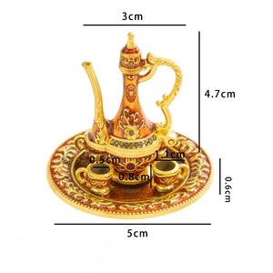 Набор волшебных светильников Aladdin в античном стиле, металлический чайник и винная чашка, Уникальная магнитная посуда для напитков для любителей чая и кофе - Product Image 6