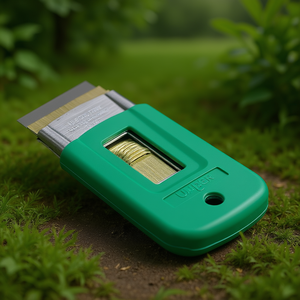 Raschietto di sicurezza Unger Ergotec con lama in acciaio da 4 cm per la pulizia del vetro - Product Image 2