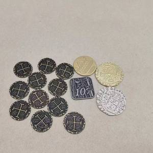 Monedas de <span class=keywords><strong>Metal</strong></span> Antiguas al por Mayor para Juegos, Monedas Piratas a Precio Económico para Juegos y Colección - Product Image 6