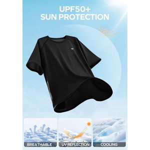 เสื้อว่ายน้ำผู้ชาย แห้งเร็ว UPF50+ ป้องกันรังสียูวี แขนสั้น เสื้อชายหาด - Product Image 4