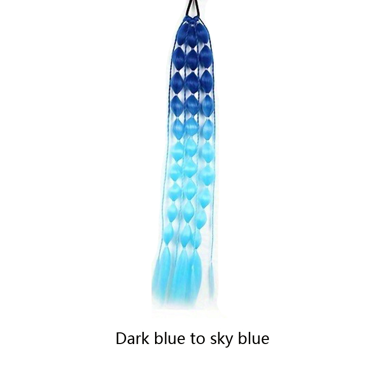Dark blue to sky blue