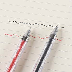 Pulpen Gel Cair Berkualitas Tinggi Genvana Garis Halus Tulisan Lancar Ujung Jarum 0.4mm Fineliner Tinta Gel - Product Image 4