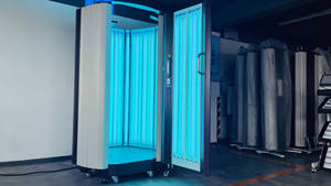 Armoires à ondes étroites pour le corps entier Kernel KN-4001 : <span class=keywords><strong>Solution</strong></span> sûre et efficace avec 40 tubes de 100W, recommandée par les médecins et les dermatologues - Product Image 4