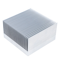 Dissipateur thermique en aluminium extrudé haute densité usiné CNC 200X85