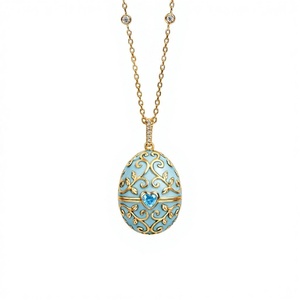 New Luxury Openable Necklace Zircon Copper Classic Trendy Unique Jewelry Easter <b>Gift</b> for Women Special Occasions - Product Image 3