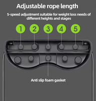 Appareil d'exercice abdominal portable avec bandes de résistance, équipement de fitness pour la maison, entraînement complet du corps