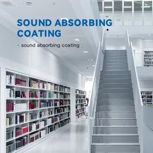 Two Gecco House White Latex Coating Sound absorbing Interior Wall Paints