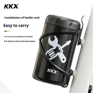 Outil de réparation de vélo en plastique <span class=keywords><strong>Bidon</strong></span> Hard-Shell Frame Bag Portable Water Bottle Holder Storage Box Cycling Equipment - Product Image 3