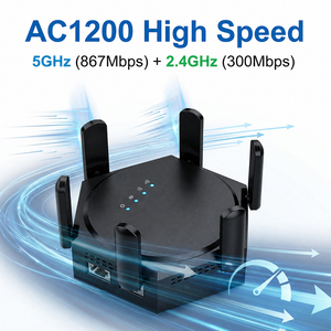 Amplificador <span class=keywords><strong>de</strong></span> <span class=keywords><strong>Señal</strong></span> <span class=keywords><strong>Wifi</strong></span> <span class=keywords><strong>de</strong></span> Doble Banda KuWFi, Extensor <span class=keywords><strong>de</strong></span> Rango 5g 2.4g, <span class=keywords><strong>Repetidor</strong></span> <span class=keywords><strong>Wifi</strong></span> Portátil <span class=keywords><strong>de</strong></span> Largo Alcance con Certificación Rohs para Conexiones <span class=keywords><strong>Wifi</strong></span> - Product Image 4