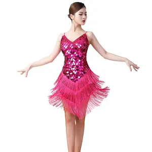 Nuevo Vestido <span class=keywords><strong>de</strong></span> Baile Latino con Flecos y Lentejuelas para <span class=keywords><strong>Mujer</strong></span>, Trajes <span class=keywords><strong>de</strong></span> <span class=keywords><strong>Tango</strong></span>, Samba, Baile <span class=keywords><strong>de</strong></span> Salón, Jazz, <span class=keywords><strong>Ropa</strong></span> <span class=keywords><strong>de</strong></span> Competición, <span class=keywords><strong>Ropa</strong></span> Rave - Product Image 3