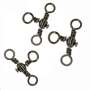 3 voies Pêche crochets Pivotants Ligne Croisée Pivotante Émerillons Baril Croix Ligne de Pêche à la Carpe Émérillones Pesca - Product Image 3