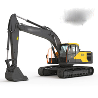 Excavator Crawler EC220 dengan Pompa Mesin & Gearbox - Efisiensi Tinggi Daya 123KW Kapasitas Bucket 1,3m - Garansi 1 Tahun