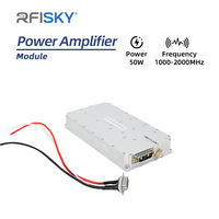 Module d'amplification de puissance RF sans fil pour drone DJI FPV UAV, 50W, 1000-2000MHz, large bande, durable, pour la défense des drones