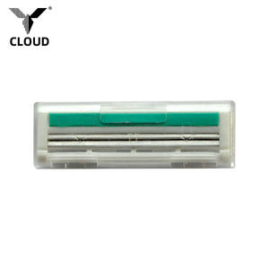 Rasoio di sicurezza usa e getta CLOUD a doppia lama con lame in acciaio inossidabile, cartucce intercambiabili per rasatura a umido <span class=keywords><strong>da</strong></span> <span class=keywords><strong>uomo</strong></span> - Product Image 2