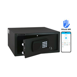 TTLOCK APP Intelligent Hotel Safe All Steel Small Hotel Safe Electronic Password Safe <b>Box</b> TTLOCK Code Hotel Password Safe <b>Box</b> - Product Image 1