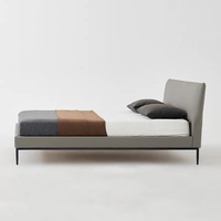Juego de Muebles de Dormitorio Modernos para el Hogar - Juego de Dormitorio de Madera Resistente al Agua y al Fuego con 2 Cajones y Soluciones de Almacenamiento para Alto Tráfico de Uso