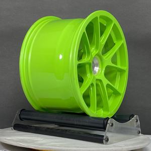 Vente d'usine, personnalisation, <span class=keywords><strong>jantes</strong></span> légères, 18, 19, 20, 21, 22 <span class=keywords><strong>pouces</strong></span>, revêtement <span class=keywords><strong>vert</strong></span> pomme, aluminium monobloc, roues forgées - Product Image 3