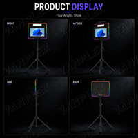 Cabina de Fotos DSLR de Grado Comercial con Pantalla Táctil de 15.6 Pulgadas y Trípode para Alquiler en Fiestas y Fotografía de Estudio