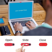 Penutup Kamera Web Anti-Spy Nx untuk Smartphone & Tablet dengan Shutter
