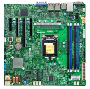 Nouvelle carte mère de serveur Micro-ATX Supermicro X12STL-F d'origine, carte mère Micro ATX - Product Image 2