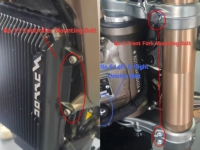 Kit Completo de Fijaciones de Aleación de Titanio Compatible con Sur-Ron Ultra Bee, Se Vende en Secciones Separadas