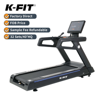 Caminadora Comercial Motorizada K-FIT K7, Equipo de Entrenamiento de Fitness para Gimnasio Comercial de Alta Resistencia