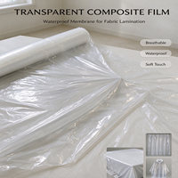 Film TPU transparent en polyuréthane thermoplastique, membrane élastique, film flexible imperméable pour la lamination de tissus de gants de protection