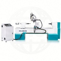 Tour à bois multifonctionnel à vitesse variable directe pour le tournage, le rainurage et la gravure cylindrique du bois