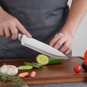 Cuchillos de Cocina Modernos de Acero Inoxidable, Tijeras Afiladas, Accesorios de Cocina, Juego de Cuchillos Profesionales con Bloque - Product Image 2