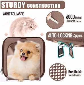 OEM Customization Small/<b>big</b> Animal Carrier Handbag Purse Pet Carrier Tote Bag Is Suitable for Pet Outdoor Travel/shop - Product Image 5