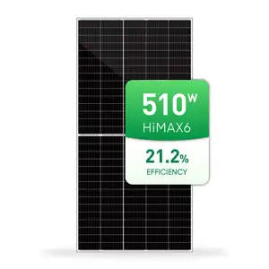 Sunpal 태양 광 발전 패널 495W 500W 505W 510W 가정용 태양 전지 패널 배열