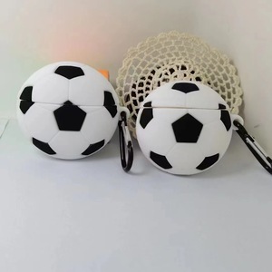 Étui pour écouteurs à thème football dessin animé, compatible Pro2 - Housse en silicone souple et mignonne, très vendue, de haute qualité - Product Image 1