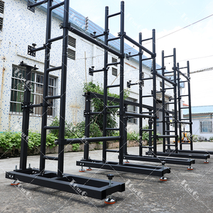 Sự kiện treo video LED tường hiển thị đứng giá Giàn nhôm mặt đất hỗ trợ LED màn hình giàn hệ thống ngăn xếp với chân có thể điều chỉnh - Product Image 5