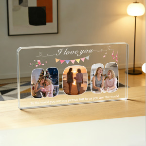 Targa in Acrilico Personalizzata con Foto per la Mamma, Miglior <span class=keywords><strong>Regalo</strong></span> per la Festa della Mamma da Parte della <span class=keywords><strong>Figlia</strong></span> - Product Image 4