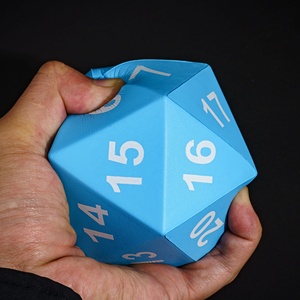 Udixi-Dados de espuma poliédricos con logotipo personalizado, Rpg, mazmorras y dragones, 80mm, D20 - Product Image 5