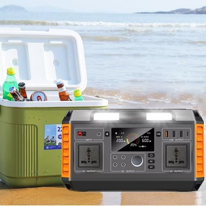 สถานีพลังงานสำรองฉุกเฉินกลางแจ้ง 600W 13.5V พลังงานสูงแบบพกพา พร้อมระบบเก็บพลังงานแสงอาทิตย์ คลื่นไซน์บริสุทธิ์ MPPT สำหรับใช้ในบ้าน - Product Image 5