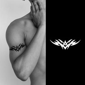 Tatuaje Temporal Personalizado <span class=keywords><strong>de</strong></span> Henna, Adhesivo Impermeable, Diseño Pequeño, Plantilla <span class=keywords><strong>de</strong></span> Transferencia para Brazo, para Hombres - Product Image 1