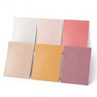 Papier spécial nacré à grain de rose, large gamme de couleurs, recyclable haut de gamme pour la fabrication de cartes de luxe, matériel pour étiquettes de boîtes cadeaux
