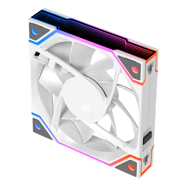 120mm RGB LED Light Effect CPU Cooler Gaming Desktop Cooling PC Cabinet Fan Computer Case Fan