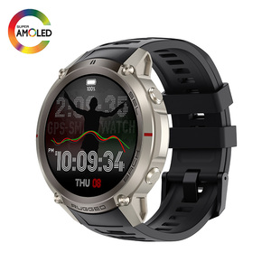 นาฬิกาสมาร์ทวอทช์กีฬา Definite M11-59 GPS หน้าจอ AMOLED 1.43 นิ้ว กันน้ำ 5ATM แผนที่ออฟไลน์ เครื่องวัดความสูง อุปกรณ์ติดตามการออกกำลังกายกลางแจ้งสำหรับผู้ชาย - Product Image 3