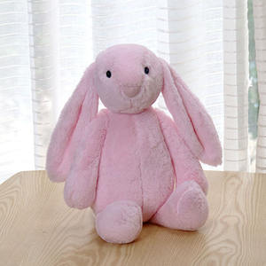 Großhandel Plüsch-Spielzeug Hasen mit Langen Ohren Niedliche Stofftiere Geschenke für Mädchen Geeignet zum Schlafen als Souvenir-Geschenke - Product Image 5