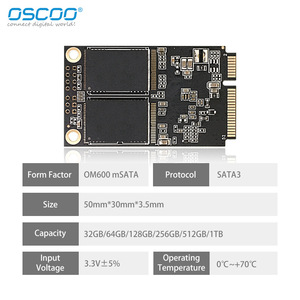 Disque SSD Osc mSATA 128 Go 256 Go 512 Go 1 To 2 To TLC pour PC industriel et machine TPV – Vente directe usine - Product Image 3