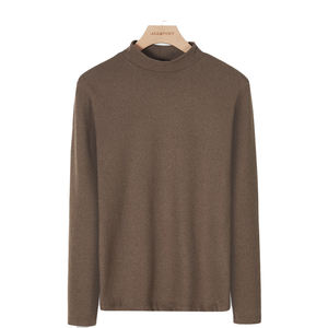 Mezzo collo alto da uomo in pile resistente al freddo a maniche lunghe alla moda biancheria <span class=keywords><strong>intima</strong></span> termica interna larga - Product Image 6