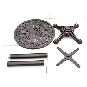 Tables de <span class=keywords><strong>bar</strong></span> décontractées en métal au design moderne et durables en aluminium pour salle à manger, maison, parc, patio, jardin, tabourets de comptoir de <span class=keywords><strong>bar</strong></span> d'hôtel - Product Image 4