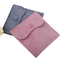 Pochette à bijoux en velours de soie motif papillon délicat, emballage haut de gamme pour bijoux, pochette en velours pour bague, pendentif, bracelet